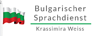 Bulgarischer Sprachdienst Krassimira Weiss